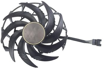 LXCOZED Graphics card fan PLD10015B12H DC12V 0.55A 4Pin for Gigabyte for AORUS for Radeon RX 6900 XT 6800 for MASTER for TYPE C(Left fan)