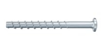 Fischer betongskruv FBS 4 x 50 20/15 P-panhead, galvaniserat stål, snabb montering i betong och murverk, perfekt för elektriska och SHKL-installationer, 200 stycken