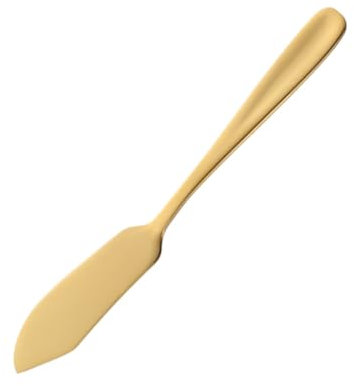 FUNNETOYU Coupe-beurre Acier Inoxydable Coupe-confiture -fromage Multi-usages Pour Fromage Brie Et Pâte Ferme Avec Pointe Fourchette Design Élégant