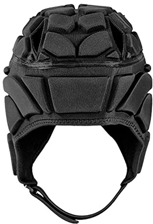 Ejoyous Casco da Portiere, Casco da Rugby Imbottitura Spessa in EVA Sottogola Regolabile per Calcio, Rugby, con Fori di Ventilazione per Bambini, Adolescenti e Adulti (M)