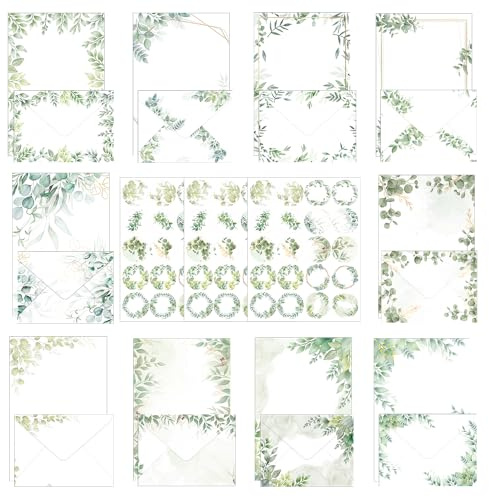 ZSUIQIN 160 Pezzi Busta Elegante Set, Per Compleanni, Matrimoni e Feste