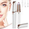 Tondeuse à Sourcils,Epilateur Sourcil Epilateur Sourcil électrique pour femmes,Épilateur Visage Femme Indolore Flawless avec brosse de nettoyage pour Epilation Sourcil Visage Lèvres Bikini Bras