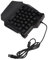 Shanrya One Handed Keyboard, Gaming Keypad, 35 Keys Colorful Backlight Professional USB Interface Ergonomic RGB Keyboard One Handed Gaming Keyboard Mini Gaming Keyboard for PC