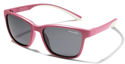 Mausito Sonnenbrille Kinder 3-6 Jahre Mädchen | VERGLEICHSSIEGER Kindersonnenbrille 100% UV-Schutz | FLEXIBLE Bügel | Schadstofffreie Kindersonnenbrillen | Europäisches Design für Kinder gemacht