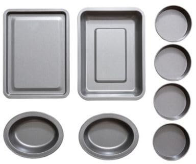 Lakeland Mini Oven Baking Set Perfect for Air Fryers and Single Portions Dishwasher, Fridge, and Freezer Safe