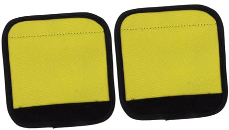 YARNOW Barbell Grip Pads 2pcs Horizontal Bars Cover Fixation Pad for Strength Training Practical Polyester Use