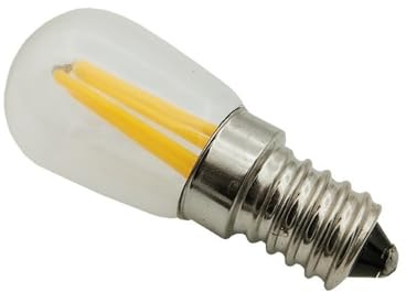 KJXP Belysning, Paket med 20, LED-kylskåpsljus AC220V 3W T26 E12/E14/E17/B15 Glaskåpa Verktygsmaskinslampa(4000K Pure White,220V E14)
