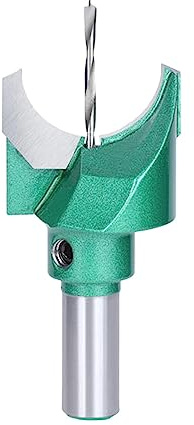 Fresa sferica in carburo cementato per la lavorazione del legno, per perline e fresa a sfera, punta da trapano per perline in legno di palissandro ebano, 10 mm x 25 mm