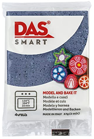 DAS Smart ugnsbakningsmodellering 57 g lera, granit, för proffs och hobbyister