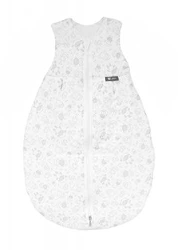 Alvi Kugelschlafsack Mäxchen Thermo - Schäfchen beige Gr. 80 cm