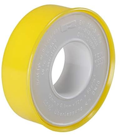 ROTHENBERGER Industrial Teflonband im Spender 10M, Weiß, 070624E