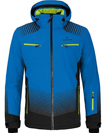 Bergson TAAVI | Herren Skijacke, wattiert, 20000 mm Wassersäule, Strong Blue [388], 25 - Herren