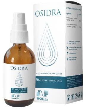 Acido ialuronico Concentrazione Max. Idratazione del corpo. Capelli forti. Occhi lubrificati. Cura la secchezza vaginale. Sublinguale. Assorbimento totale. 50ml