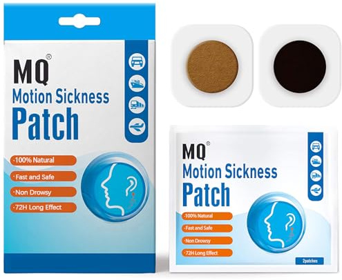 MQ Motion Sickness Patch, 40 Count(Pack of 2)