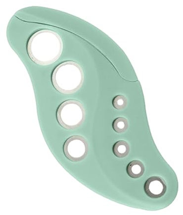 Foway Pelatore per Verdure - Pelapatate In Acciaio Inox Con 9 Fori | Utensili da Cucina per Sbucciare Grattugiare e Affettare Frutta e Verdura