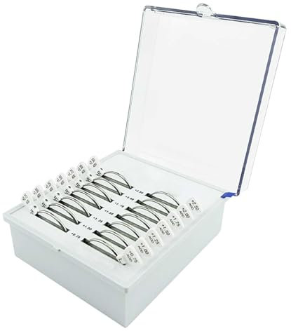 RTTZBOZ Lentilles D'essai D'optométrie Multifocales Progressives Boîte à Outils pour L'équipement D'examen Ophtalmologique Optique