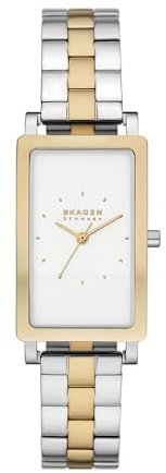 Skagen Damen Analog Quarz Uhr mit Edelstahl Armband SKW3156