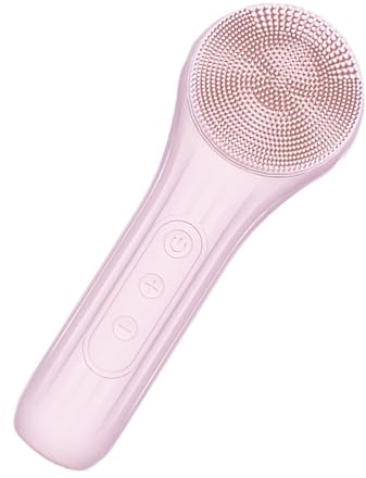Brosse électrique pour le visage, nettoyant facial Lumiglow, nettoyant électrique pour le visage, brosse de nettoyage électrique pour le visage, nettoyant facial en silicone rechargeable étanche
