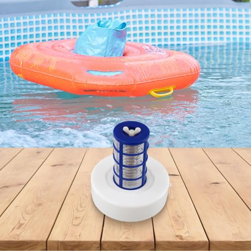 URPIZY Ioniseur solaire de piscine pour piscines et jacuzzis, purificateur d'eau sans produits chimiques pour tous les types de piscines (160 x 150 mm)