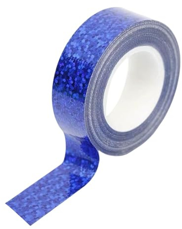 Homyl Nastro per Ginnastica Ritmica Adesivo Decorativo per Cerchio Artistico Accessorio Brillante per Progetti Creativi di Bambini Adatto a attività Scolast