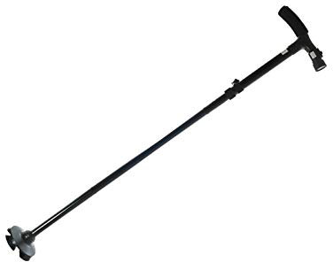 Feste Zeit Gehstock faltbar mit LED-Licht und höhenverstellbar