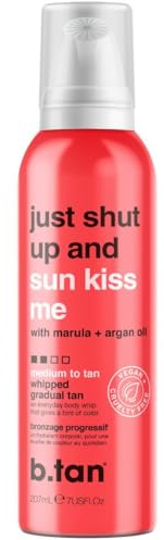 b.tan Mousse Autobronceador Batido | Just Shut Up and Sunkiss Me Espuma en aerosol