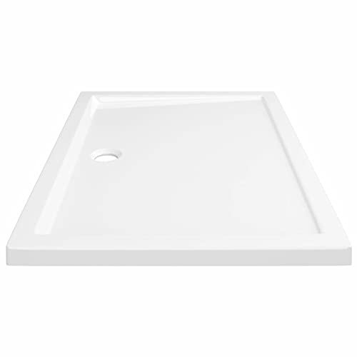 Gawany Plato de Ducha Rectangular ABS 70x100 cm Tarima para Ducha Platos de Ducha para Mamparas de Ducha
