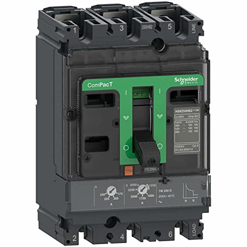 Schneider Electric NSX100HB1 75kA AC 3P 80A TMD