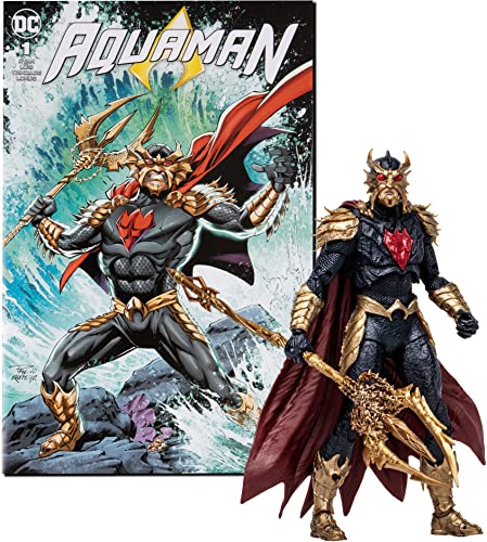 DC Direct – Page Punchers – Figura de 7 Pulgadas con cómic – Aquaman Wave 3 – Ocean Master
