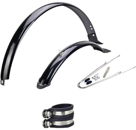 Baoblaze Mountain Bike Mudguards Mud Guard for 24 inch Tires Replaces Full Cover s Tire Protector Mountain Bike Fenders, Brace w Clamp