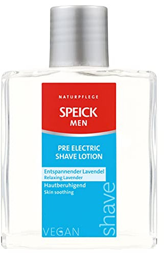 Speick Men Pre Electric Shave Lotion, Lozione barba da uomo, 100 ml