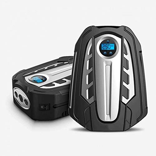 RONGJJ Bomba De Pie Bomba De Aire De Coche De Calidad Inflador De Neumáticos Portátil Bomba De Neumáticos Eléctrica Digital Bicicletas Y Otros Inflables Inflador De Neumáticos