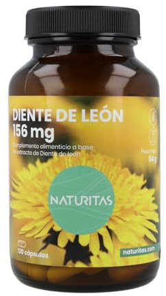Diente de león | 120 cápsulas | Naturitas Essentials | Raíz y hoja | Diurético natural y depurativo | Fitoterapia