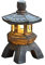 Hemore Solar Pagoda Lantern, 10.2inch Japanese Zen Garden Pagoda with Solar Light, Garden Landscape Decorative Ornament for Patio,Porch Yard Decoration (Style 2)