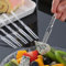 TKDKSFD 1 paquete de 200 tenedores desechables de plástico para frutas, tenedores de cóctel de bistró, tenedores de aperitivo, juego de tenedores de mini tenedores para pasteles, tenedores de palillos