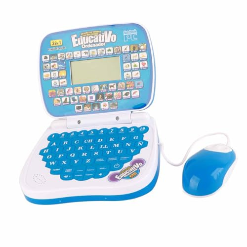 Kids Learning Machine computadora para bebe Bilingual Kids Laptop English Spanish Learning Computer Music Function Interactive Educational Laptop learning laptop for kids for Children nan