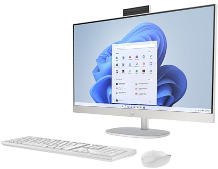 HP 27-cr1000ng - All-in-One (Komplettlösung) - Core Ultra 5 125U / 1.3 GHz - RAM 16 GB - SSD 512 GB | A45F5EA#ABD | 0198415230133