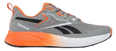 Reebok Zapatillas Deportivas para Hombre, Color Gris/Negro/atómico, Talla 43 EU