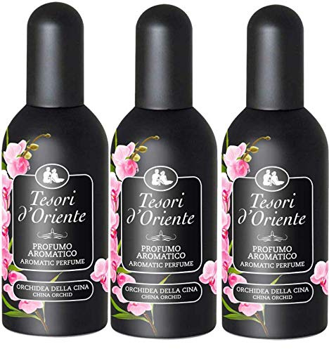 3x tesori d Oriente Orchidea Cina Edt Eau de Toilette Aromatic Parfum 100 ml