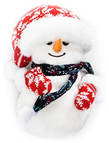 Trend Line Dekofigur Schneemann zum Aufhängen 14x9x20 cm Weihnachten Xmas