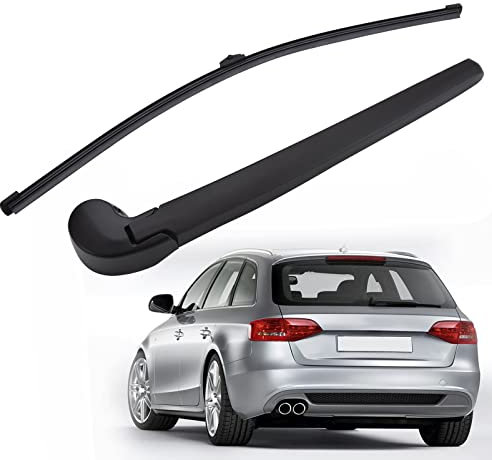 FanPaYY Limpiaparabrisas de Ventana Trasera Brazo del Kit, Juego de Cuchillas y Limpiaparabrisas del Parabrisas Compatible con A4 B8 2008-2013