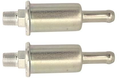 2 Pack Fuel Filters 40 Micron for Gasoline Fuel Only replaces 17311 1242G for Micro Fuel Pump 17301 17303 12S 42S