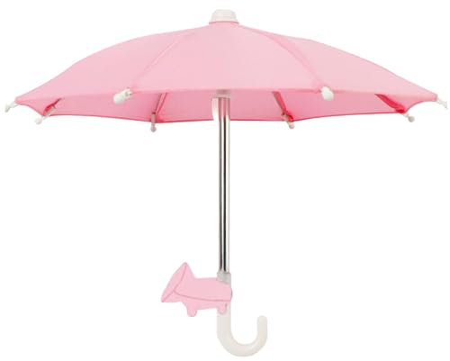 Cell Phone Sun Shield UV Protection Umbrella With Piggy Suction Cup - Anti-Glare Coolness Shade for Smartphones