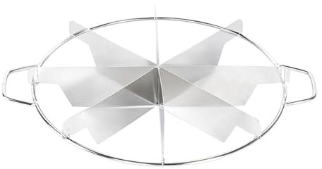 JISADER Tagliapasta per Torta, utensile da Taglio per porzioni Uguali, Manici Laterali, 6/7/8 fette, divisore Multifunzione per Torta, utensile per affettare, 8 Fette