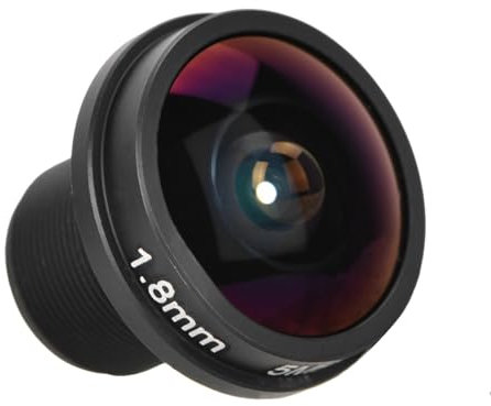 Objectif Fisheye Grand Angle, Objectif Fisheye Nouvelle Carte Objectif 1,8 Mm 180 ° HD 5mp Fisheye View Caméra Grand Angle CCTV