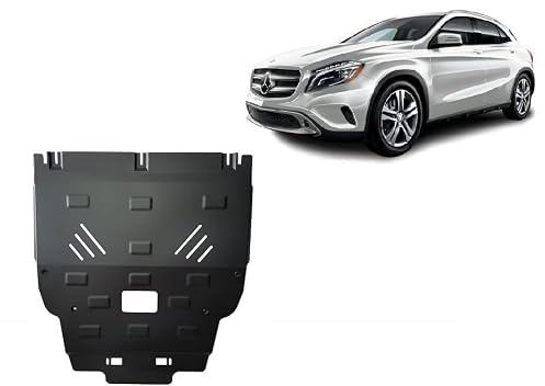 Scut Protection Protección de motor metálica compatible con Mercedes GLA X156.