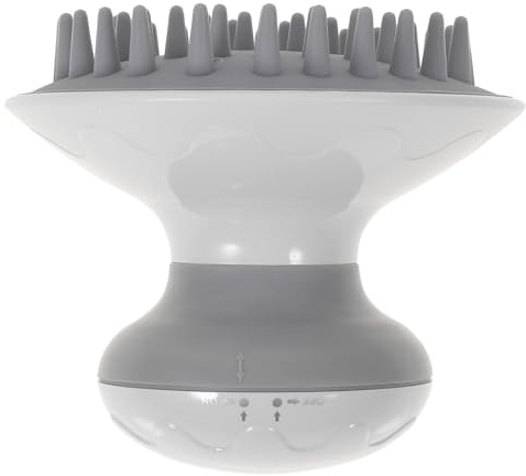 LALADEFIEE Masajeador Eléctrico De Cabeza Con Peine Ergonómico y Agujas Metálicas Para Estimular Acupuntos Dispositivo Compacto y Ligero Para Relajación y Alivio De Fatiga El Cabelludo