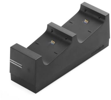 snakebyte Xbox One TWINCHARGE X - black - charger / charging station for Xbox One S / X / Elite Controller / Gamepads, 2 rechargeable batteries 800mAh, dual channel charge, LED charge status indicator