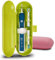 meilinkeji Plastic Electric Toothbrush Travel Case for Oral-B Pro Series, 2 Packs (Green&Pink)