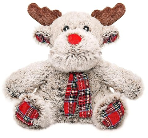 A2Z Heat Bag Animal Microwavable Plush Fleece Cover Warmth - Heat Bag AZ6140 Reindeer